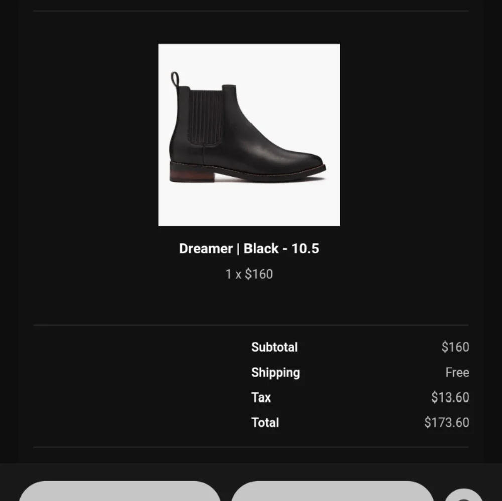 Thursday's Black Leather Women's Everyday Dreamer Chelsea Boots 10.5 - Picture 9 of 11